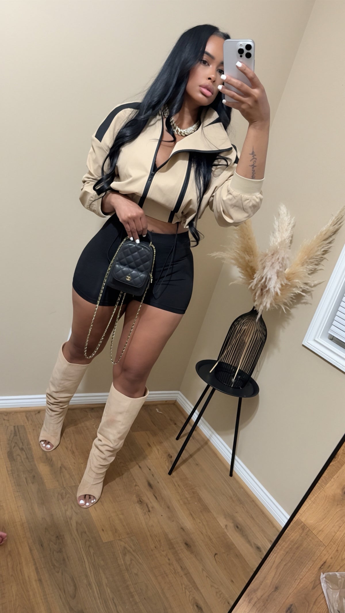 Double zip Jacket