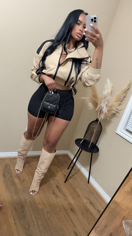 Double zip Jacket