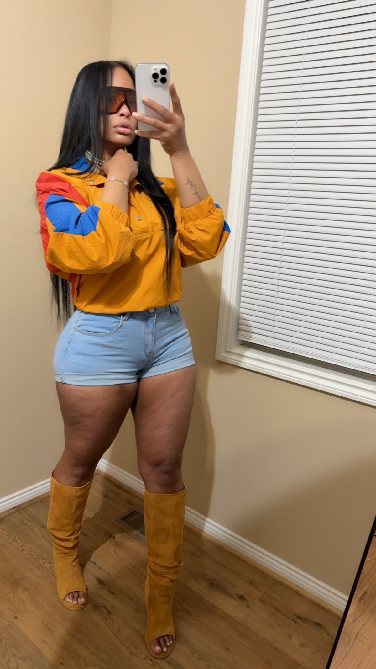 Retro windbreaker