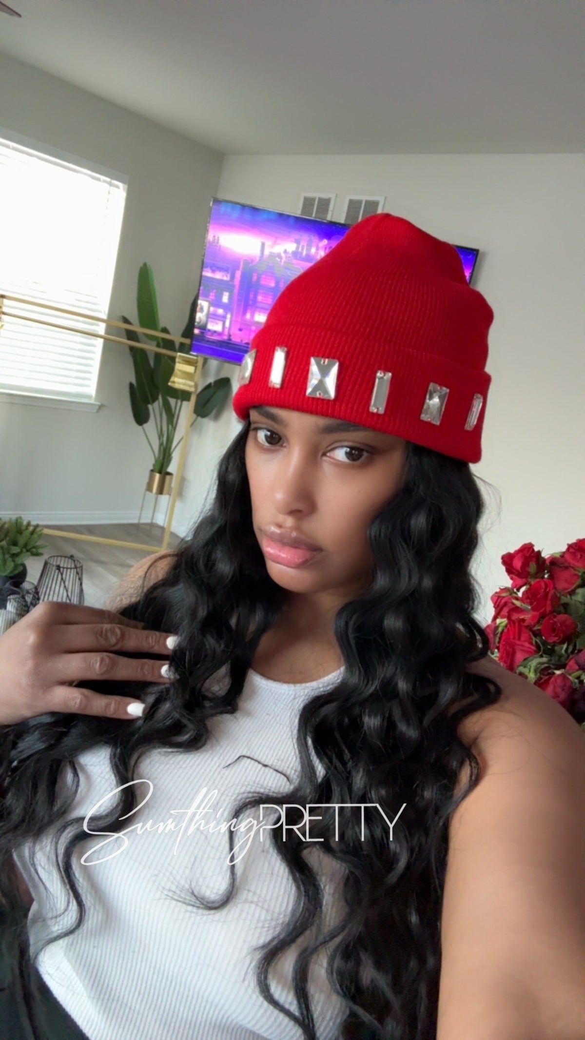 Bling beanie