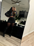 Black skirt