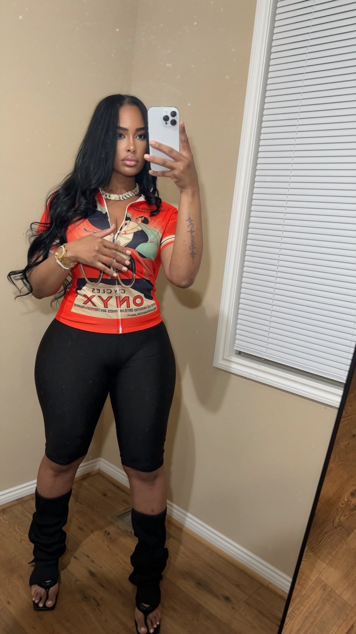 Retro cycle top