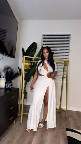 Snow white maxi