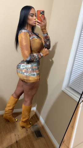 Buckle up Skirt Set