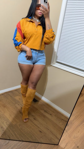 Retro windbreaker