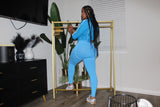 Cyan jacket