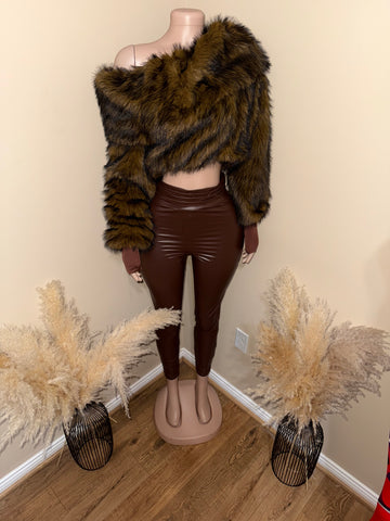 Brown ph leggings