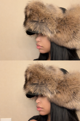 Winter doll hat