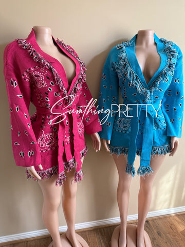Bandana cardigan