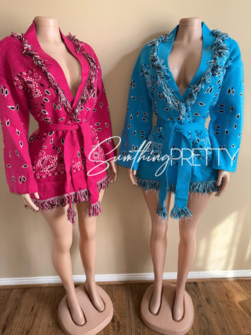 Bandana cardigan