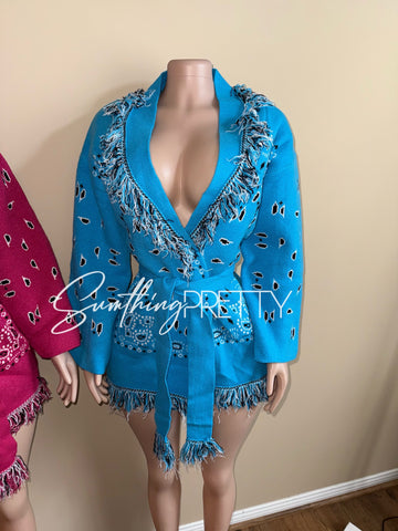 Bandana cardigan