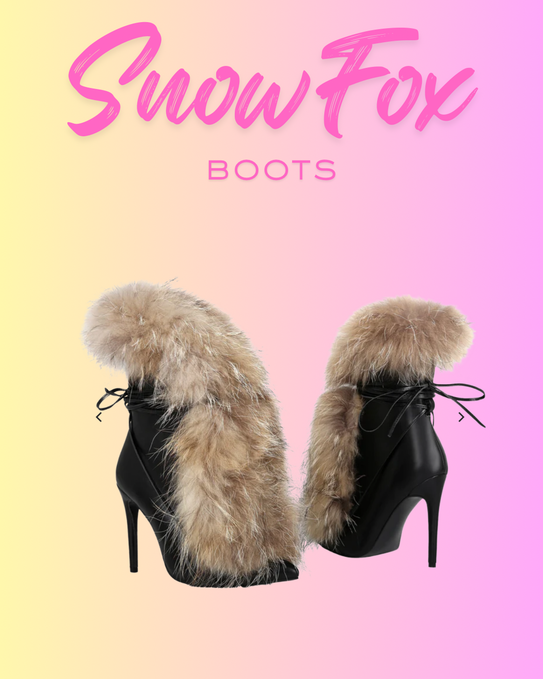 Snow fox boots