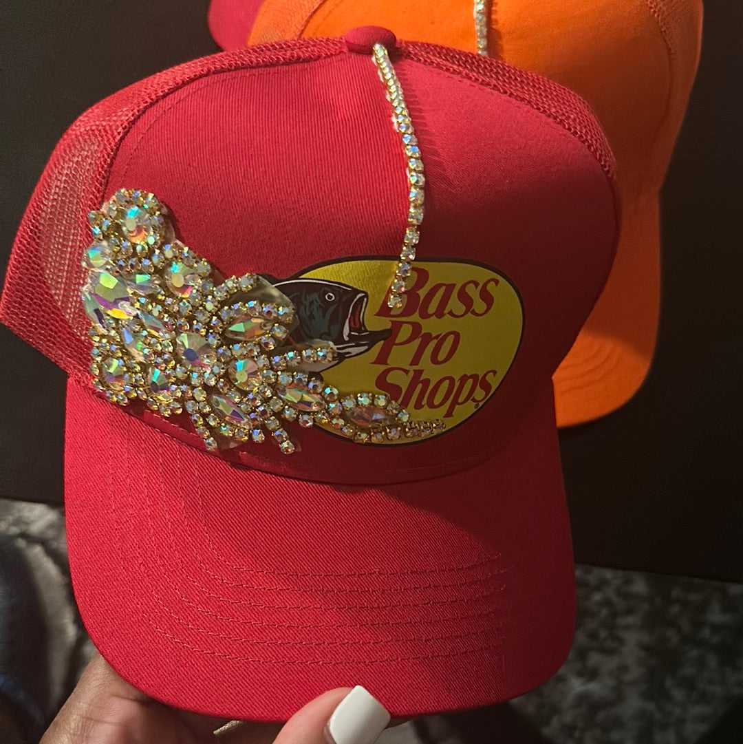 Pink Bass Pro Shop Hat from