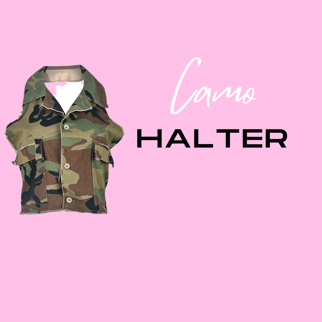 Camo Halter