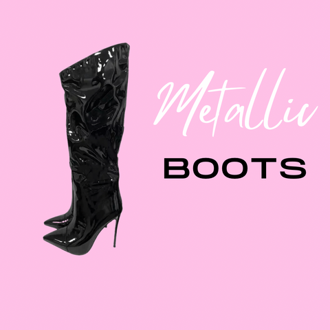 Metallic boots